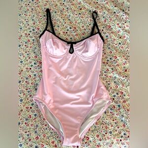 Kate Spade Ballet Pink Swimsuit Excellent XL